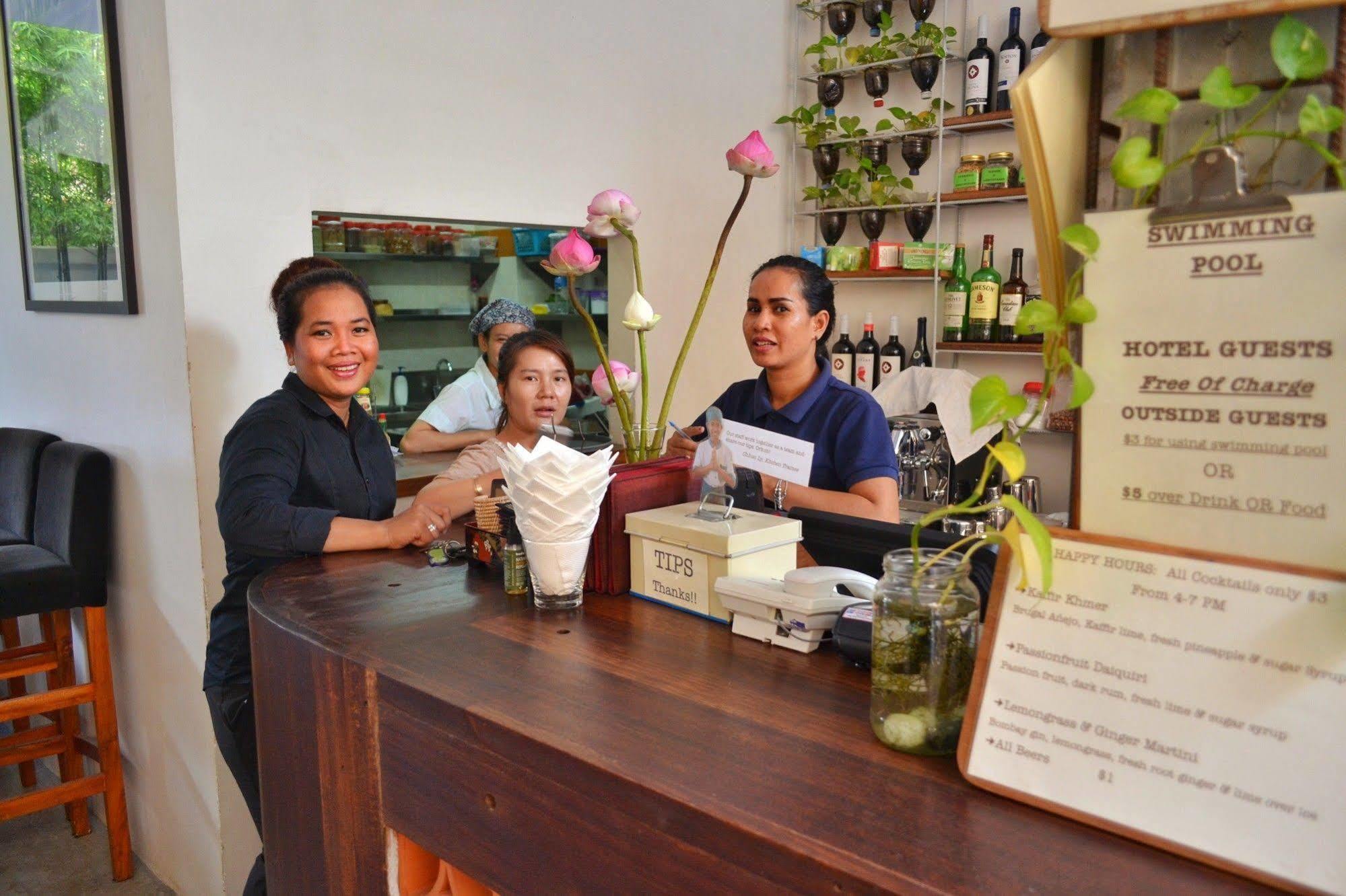 House Boutique Eco Hotel Phnom Penh Esterno foto